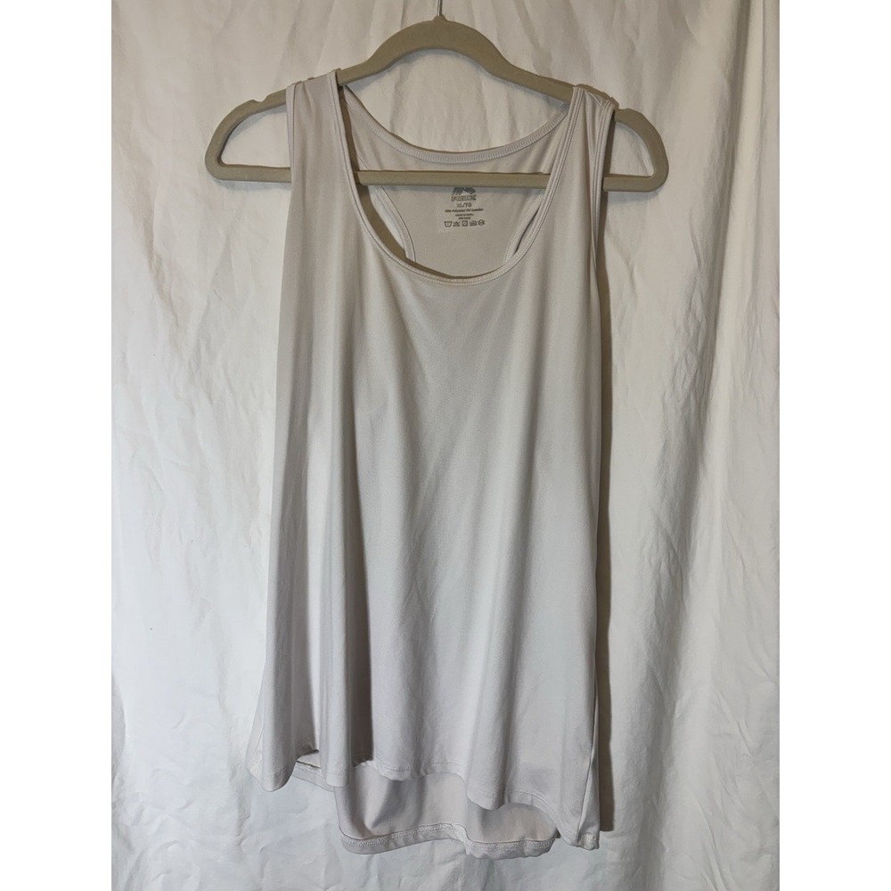 90 Degree by‎ Reflex White Racerback Workout Tank Top XL II25